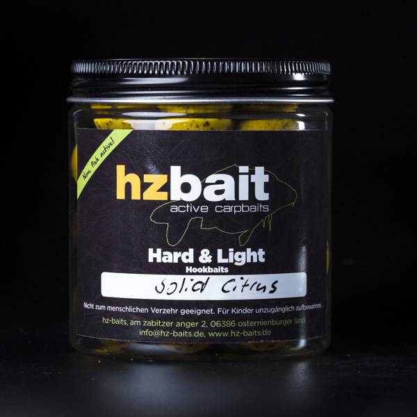Hard & Light Hookbaits - Solid Citrus